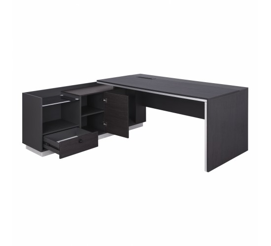 ΓΡΑΦΕΙΟ ΕΠΑΓΓΕΛΜΑΤΙΚΟ ΑΡΙΣΤΕΡΗ ΓΩΝΙΑ ROSEWOOD HM2112L 200X160X76Υ εκ.