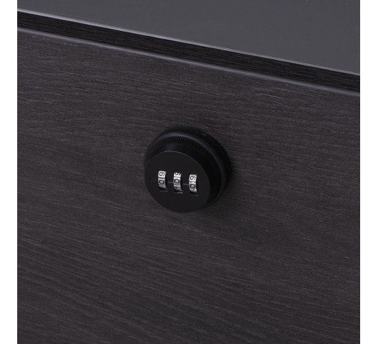ΓΡΑΦΕΙΟ ΕΠΑΓΓΕΛΜΑΤΙΚΟ ΑΡΙΣΤΕΡΗ ΓΩΝΙΑ ROSEWOOD HM2112L 200X160X76Υ εκ.