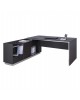 ΓΡΑΦΕΙΟ ΕΠΑΓΓΕΛΜΑΤΙΚΟ ΑΡΙΣΤΕΡΗ ΓΩΝΙΑ ROSEWOOD HM2112L 200X160X76Υ εκ.