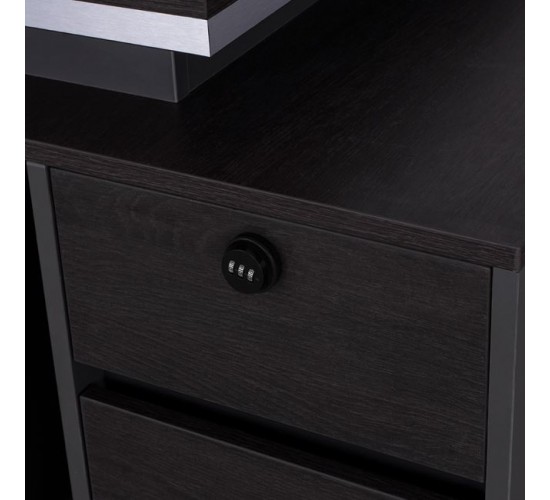 ΓΡΑΦΕΙΟ ΕΠΑΓΓΕΛΜΑΤΙΚΟ ΜΕ ΔΕΞΙΟ ΝΤΟΥΛΑΠΙ ROSEWOOD HM2113R 180X80X76Υ εκ.