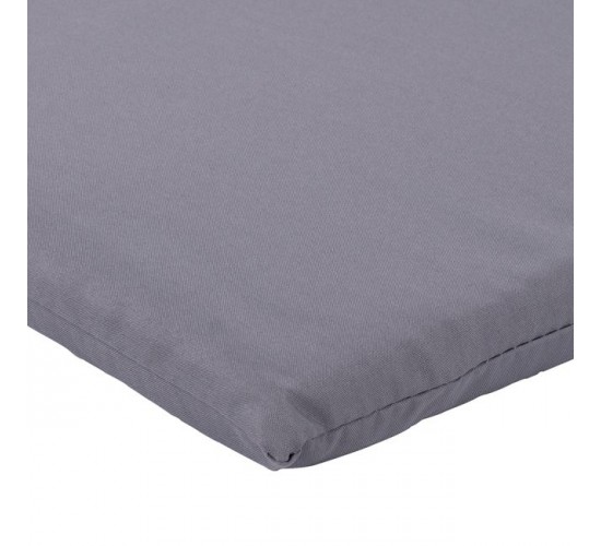 ΜΑΞΙΛΑΡΙ ΥΦΑΣΜΑΤΙΝΟ ΓΚΡΙ 44x44x5,5 εκ. HM5746.10