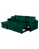 ΚΑΝΑΠΕΣ ΓΩΝΙΑ ΚΡΕΒΑΤΙ WAYNE 224x147x85Υεκ. HM3028.13 ΒΕΛΟΥΔΟ ΚΥΠΑΡΙΣΣΙ