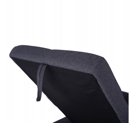 ΚΑΝΑΠΕΣ ΓΩΝΙΑ ΚΡΕΒΑΤΙ WAYNE 224x147x85Υεκ. HM3028.11 ΓΚΡΙ ΥΦΑΣΜΑ