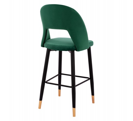 ΣΚΑΜΠΟ ΜΠΑΡ HARPER HM8526.03 ΒΕΛΟΥΔΟ ΚΥΠΑΡΙΣΣΙ ΜΕ ΜΕΤΑΛΛΙΚΟ ΣΚΕΛΕΤΟ 50x51x111Y εκ.
