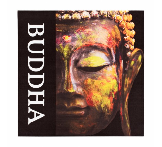 ΠΙΝΑΚΑΣ ΚΑΜΒΑΣ BUDDHA HM7156.01 80X80X2.5 εκ.