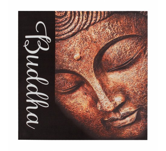 ΠΙΝΑΚΑΣ ΚΑΜΒΑΣ BUDDHA2 HM7156.02 80X80X2.5 εκ.