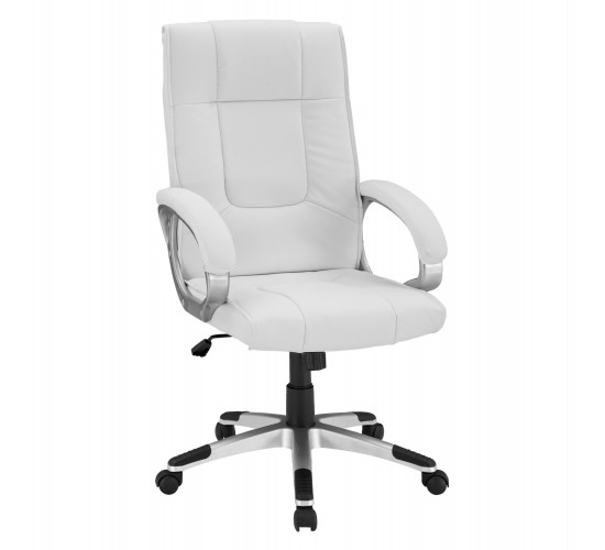 ΚΑΡΕΚΛΑ ΓΡΑΦΕΙΟΥ CHANDER HM1092.02 ΛΕΥΚΗ 63x66x116 εκ.