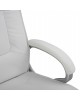 ΚΑΡΕΚΛΑ ΓΡΑΦΕΙΟΥ CHANDER HM1092.02 ΛΕΥΚΗ 63x66x116 εκ.