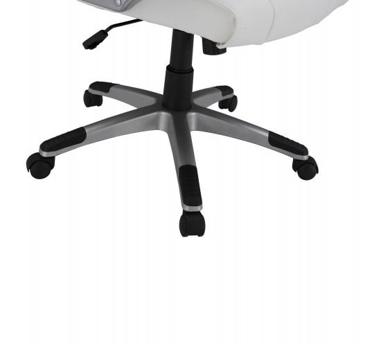 ΚΑΡΕΚΛΑ ΓΡΑΦΕΙΟΥ CHANDER HM1092.02 ΛΕΥΚΗ 63x66x116 εκ.