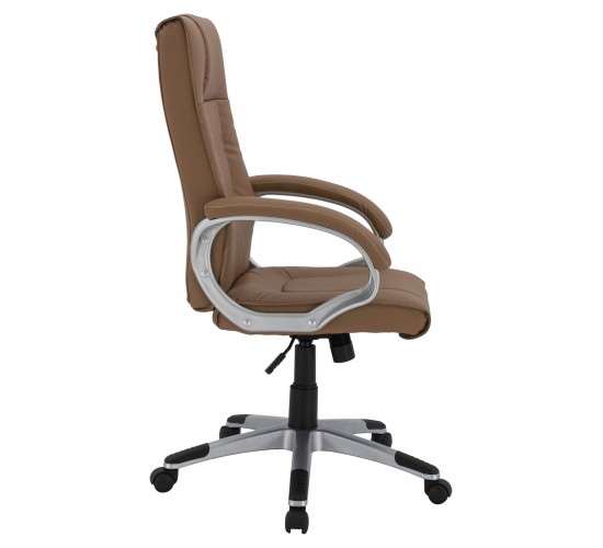 ΚΑΡΕΚΛΑ ΓΡΑΦΕΙΟΥ CHANDER HM1092.09 ΣΕ CAMEL ΑΠΟΧΡΩΣΗ 63x66x116 εκ.