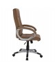 ΚΑΡΕΚΛΑ ΓΡΑΦΕΙΟΥ CHANDER HM1092.09 ΣΕ CAMEL ΑΠΟΧΡΩΣΗ 63x66x116 εκ.