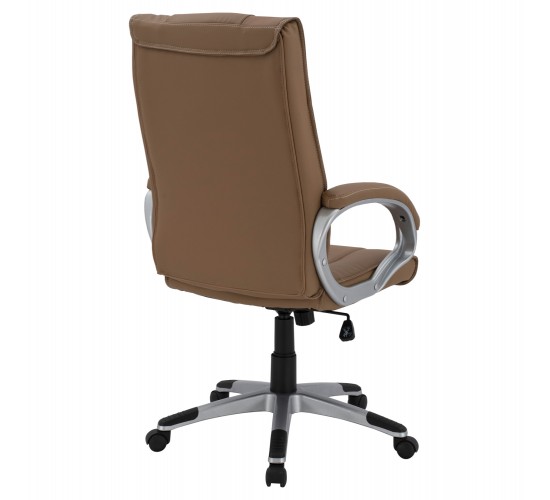 ΚΑΡΕΚΛΑ ΓΡΑΦΕΙΟΥ CHANDER HM1092.09 ΣΕ CAMEL ΑΠΟΧΡΩΣΗ 63x66x116 εκ.