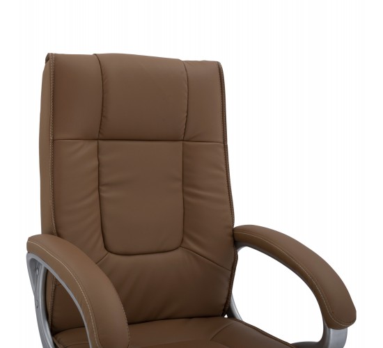 ΚΑΡΕΚΛΑ ΓΡΑΦΕΙΟΥ CHANDER HM1092.09 ΣΕ CAMEL ΑΠΟΧΡΩΣΗ 63x66x116 εκ.