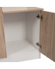 ΕΠΙΠΛΟ ΕΙΣΟΔΟΥ ΜΕ ΚΑΘΡΕΠΤΗ JANICE HM2264 SONAMA ΛΕΥΚΟ 70x37x181 εκ.
