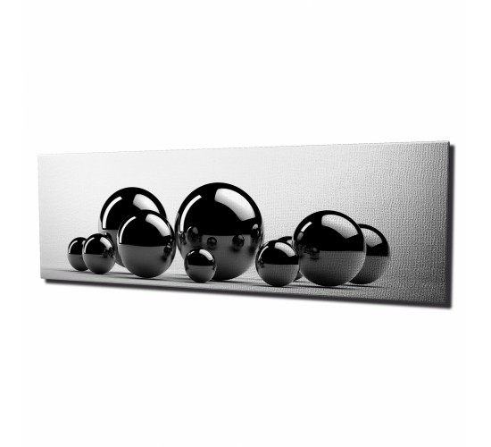 ΠΙΝΑΚΑΣ ΚΑΜΒΑΣ BLACK AND WHITE HM7198.02 80x3x30 εκ.