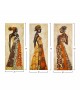 ΠΙΝΑΚΑΣ ΤΡΙΠΤΥΧΟ MDF AFRICAN STYLE WOMEN HM7204.03 60X0,3X50 εκ.