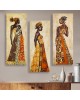 ΠΙΝΑΚΑΣ ΤΡΙΠΤΥΧΟ MDF AFRICAN STYLE WOMEN HM7204.03 60X0,3X50 εκ.
