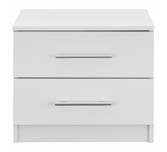 ΚΟΜΟΔΙΝΟ ΜΕΛΑΜΙΝΗΣ CHELSEA HM2220.05 ΛΕΥΚΟ 48x40,5x41,5 εκ.