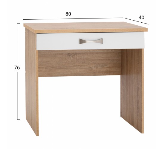 ΤΟΥΑΛΕΤΑ ELSIE  HM313.06 ΜΕ 1 ΣΥΡΤΑΡΙ SONAMA - ΛΕΥΚΗ 80x40x76Yεκ.