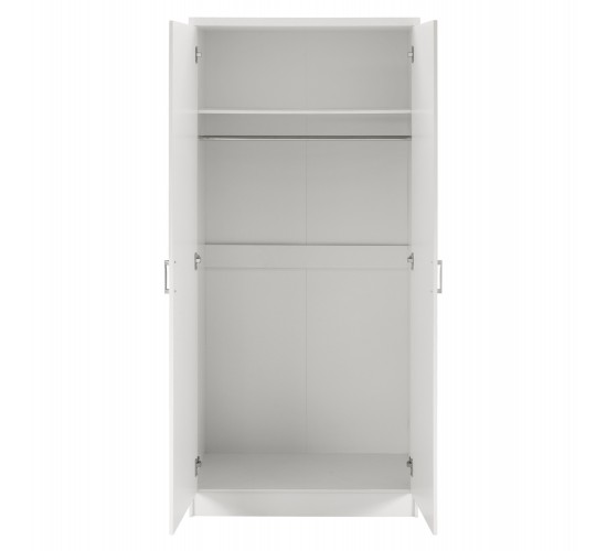 ΝΤΟΥΛΑΠΑ 2ΦΥΛΛΗ JENNA ΛΕΥΚΗ HM368.05 80x43x181 εκ. 2φυλλη