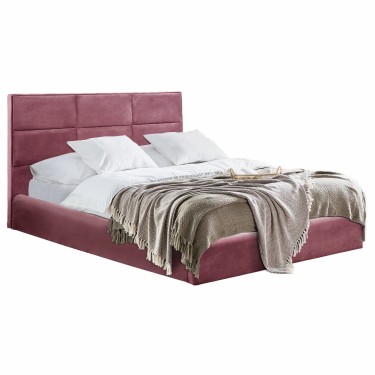 ΚΡΕΒΑΤΙ BRILEY HM583.02 ΒΕΛΟΥΔΟ ΣΑΠΙΟ ΜΗΛΟ ΜΕ ΑΠΟΘΗΚΕΥΤΙΚΟ ΧΩΡΟ 160x200 εκ. Υπέρδιπλο