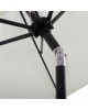 ΟΜΠΡΕΛΑ ΑΛΟΥΜΙΝΙΟΥ CAMBELL HM6029.10 ΟΡΘΟΓΩΝΙΑ ΑΝΑΚΛΙΝΟΜΕΝΗ ΜΠΕΖ ΓΚΡΙ 262x170x253 εκ.