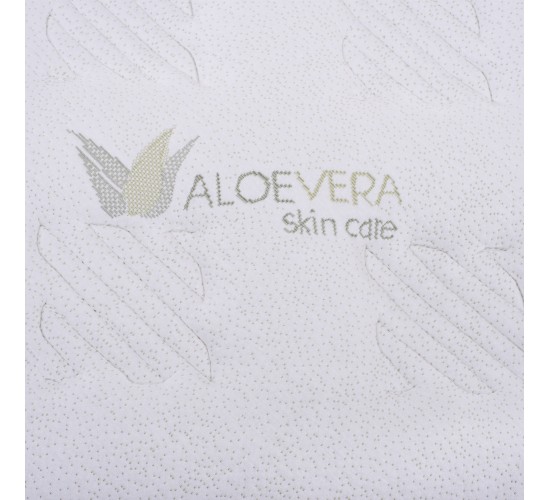 ΣΤΡΩΜΑ CONTINUOUS SPRING ΑΝΩΣΤΡΩΜΑ ALOE VERA 150X200 HM372.15 ΜΟΝΗΣ ΟΨΗΣ Διπλό