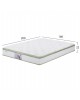ΣΤΡΩΜΑ CONTINUOUS SPRING ΑΝΩΣΤΡΩΜΑ ALOE VERA 160X200 HM372.16 ΜΟΝΗΣ ΟΨΗΣ Υπέρδιπλο