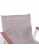 ΣΚΑΜΠΟ ΜΠΑΡ ΑΛΟΥΜΙΝΙΟΥ ΛΕΥΚΟ ΜΕ POLYWOOD 52 x 58 x 108 εκ. HM5790.01