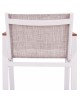ΣΚΑΜΠΟ ΜΠΑΡ ΑΛΟΥΜΙΝΙΟΥ ΛΕΥΚΟ ΜΕ POLYWOOD 52 x 58 x 108 εκ. HM5790.01