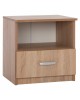 ΚΟΜΟΔΙΝΟ ΜΕ ΣΥΡΤΑΡΙ ADLER SONAMA OAK HM2431.01 45x40x48 εκ.