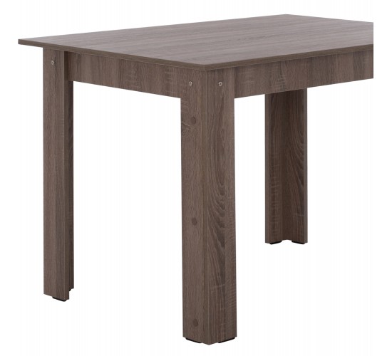 ΤΡΑΠΕΖΙ ΚΟΥΖΙΝΑΣ HM2428.05, 110x80x77Υεκ., SONOMA OAK TRUFFLE