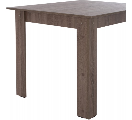 ΤΡΑΠΕΖΙ ΚΟΥΖΙΝΑΣ HM2428.05, 110x80x77Υεκ., SONOMA OAK TRUFFLE