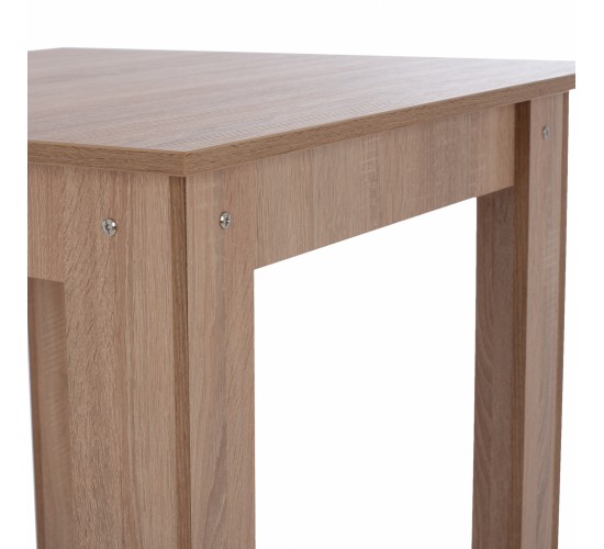 ΤΡΑΠΕΖΙ ΚΟΥΖΙΝΑΣ HM2428.01 KELVIN SONOMA OAK 110x80x77Υεκ.