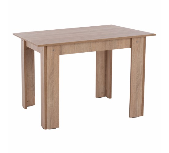 ΤΡΑΠΕΖΙ ΚΟΥΖΙΝΑΣ HM2428.01 KELVIN SONOMA OAK 110x80x77Υεκ.
