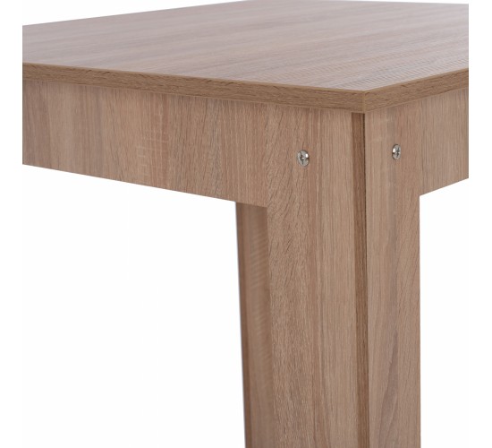 ΤΡΑΠΕΖΙ ΚΟΥΖΙΝΑΣ 140x80x77Υεκ. SONAMA OAK HM2429.01