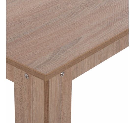 ΤΡΑΠΕΖΙ ΚΟΥΖΙΝΑΣ 140x80x77Υεκ. SONAMA OAK HM2429.01