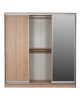 ΝΤΟΥΛΑΠΑ 3ΦΥΛΛΗ ΣΥΡΟΜΕΝΗ ΜΕ ΚΑΘΡΕΠΤΗ SONAMA OAK HM2435  200X60X210Υεκ 3φυλλη