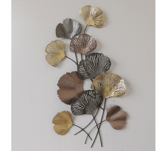 ΜΕΤΑΛΛΙΚΟ ΔΙΑΚΟΣΜΗΤΙΚΟ ΤΟΙΧΟΥ HM7180 ΑΝΘΡΑΚΙ ΧΡΥΣΟ 50x5x90Y εκ.