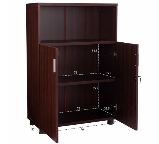 ΝΤΟΥΛΑΠΙ ΓΡΑΦΕΙΟΥ VALORA ΕΠΑΓΓΕΛΜΑΤΙΚΟ HM2058.12 WENGE 80x38x118,5