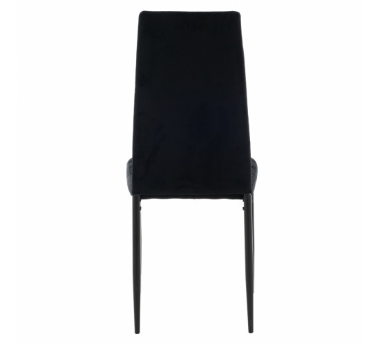 ΚΑΡΕΚΛΑ ΜΕΤΑΛΛΙΚΗ LADY HM0037.34 ΜΑΥΡΟ ΒΕΛΟΥΔΟ ME ΜΕΤΑΛΛΙΚΟ ΣΚΕΛΕΤΟ K/D