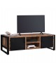 ΕΠΙΠΛΟ TV TURNER HM8189.11 ΜΕΤΑΛΛΟ & ΜΑΣΙΦ ΞΥΛΟ MANGO ΦΥΣΙΚΟ 160x45x51Υ εκ.