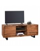 ΕΠΙΠΛΟ TV HM8185.11 NICOLE ΑΠΟ ΜΑΣΙΦ ΞΥΛΟ ΑΚΑΚΙΑΣ ΦΥΣΙΚΟ 160x45x57Υεκ.
