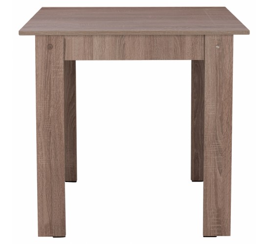 ΤΡΑΠΕΖΙ ΚΟΥΖΙΝΑΣ KELVIN HM2427.05, SONOMA OAK TRUFFLE, 80x80x77εκ.