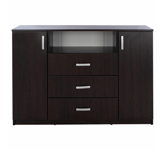 ΜΠΟΥΦΕΣ ΜΕ 2 ΝΤΟΥΛΑΠΙΑ Κ 3 ΣΥΡΤΑΡΙΑ ADLER WENGE HM2430.02 120X45X85Y εκ.