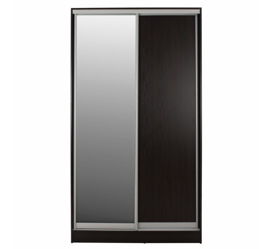 ΝΤΟΥΛΑΠΑ ΣΥΡΟΜΕΝΗ ADLER ΣΥΡΟΜΕΝΗ ΜΕΛΑΜΙΝΗΣ 120x60x220Υεκ. ΔΙΦΥΛΛΗ WENGE ΜΕ ΚΑΘΡΕΠΤΗ HM2460.02 2φυλλη