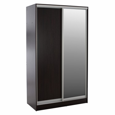 ΝΤΟΥΛΑΠΑ ΣΥΡΟΜΕΝΗ ADLER ΣΥΡΟΜΕΝΗ ΜΕΛΑΜΙΝΗΣ 120x60x220Υεκ. ΔΙΦΥΛΛΗ WENGE ΜΕ ΚΑΘΡΕΠΤΗ HM2460.02 2φυλλη