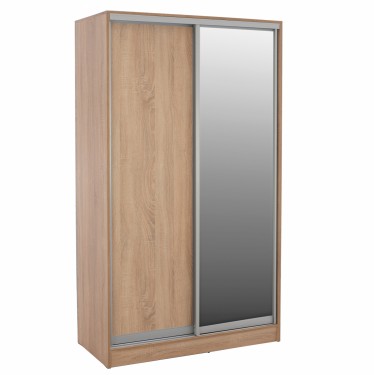 ΝΤΟΥΛΑΠΑ ΣΥΡΟΜΕΝΗ ADLER ΜΕΛΑΜΙΝΗΣ 120x60x220Yεκ. ΔΙΦΥΛΛΗ SONAMA ΜΕ ΚΑΘΡΕΠΤΗ HM2460.01 2φυλλη