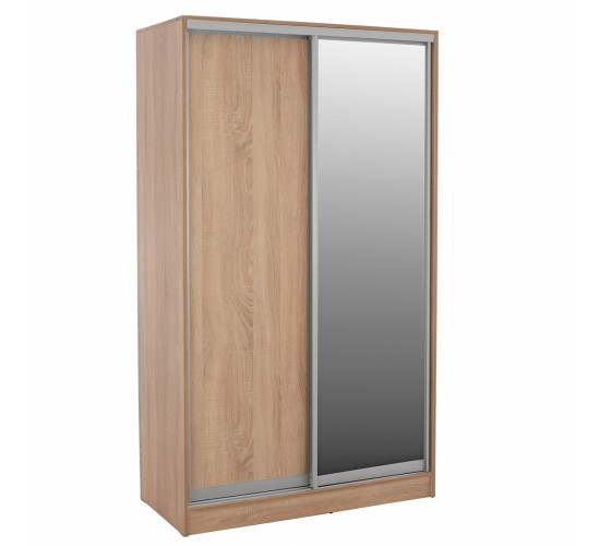 ΝΤΟΥΛΑΠΑ ΣΥΡΟΜΕΝΗ ADLER ΜΕΛΑΜΙΝΗΣ 120x60x220Yεκ. ΔΙΦΥΛΛΗ SONAMA ΜΕ ΚΑΘΡΕΠΤΗ HM2460.01 2φυλλη