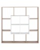 ΒΙΒΛΙΟΘΗΚΗ BRODY HM8771.01 136X22X136 ΛΕΥΚΟ